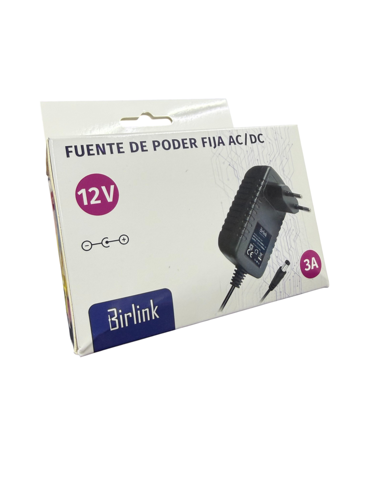 Fuente de Poder Fija AC/DC Birlink Voltaje Fijo Negro