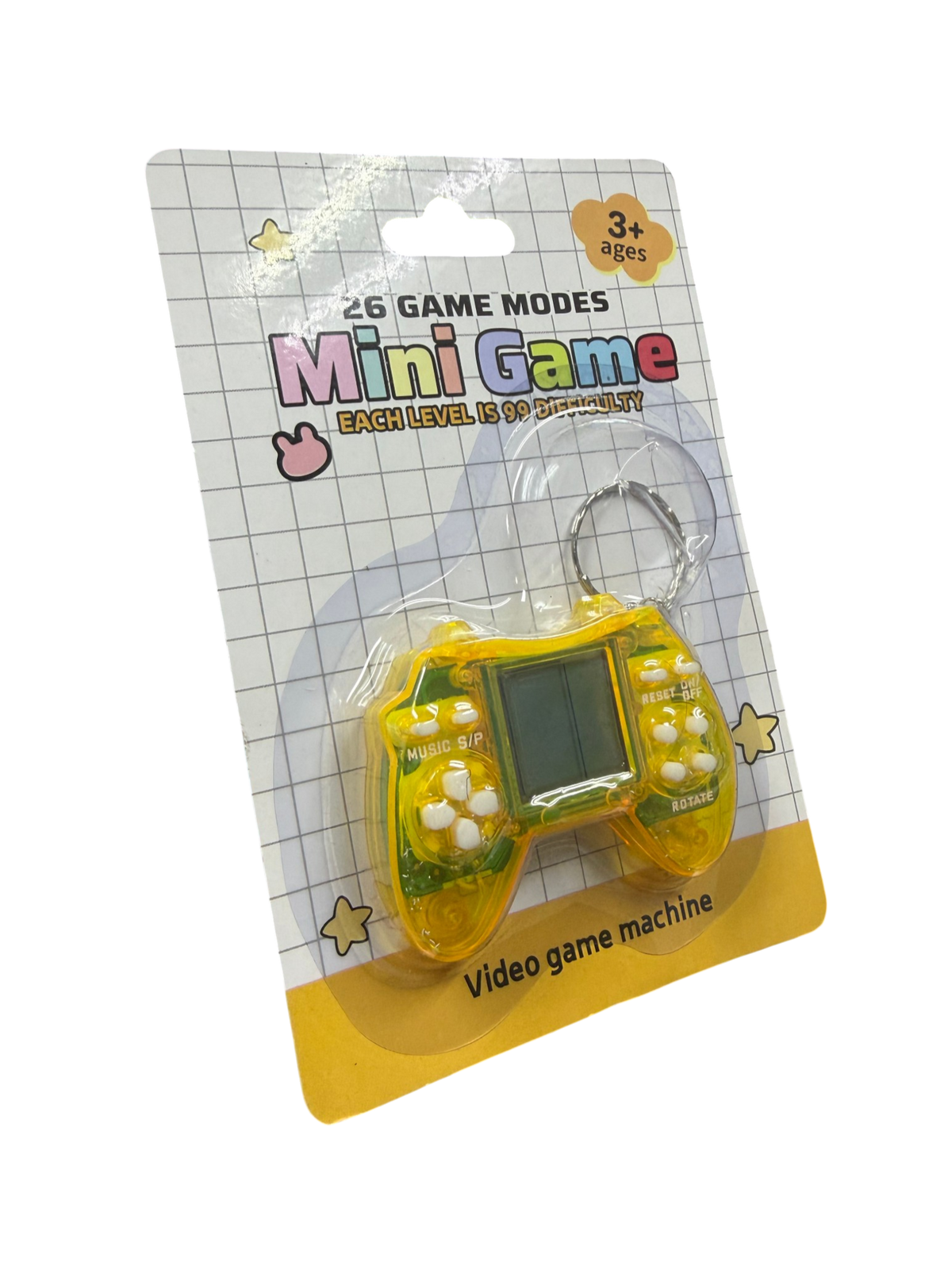 Llavero MiniGame 26 Juegos Retro Edicion Control Colores
