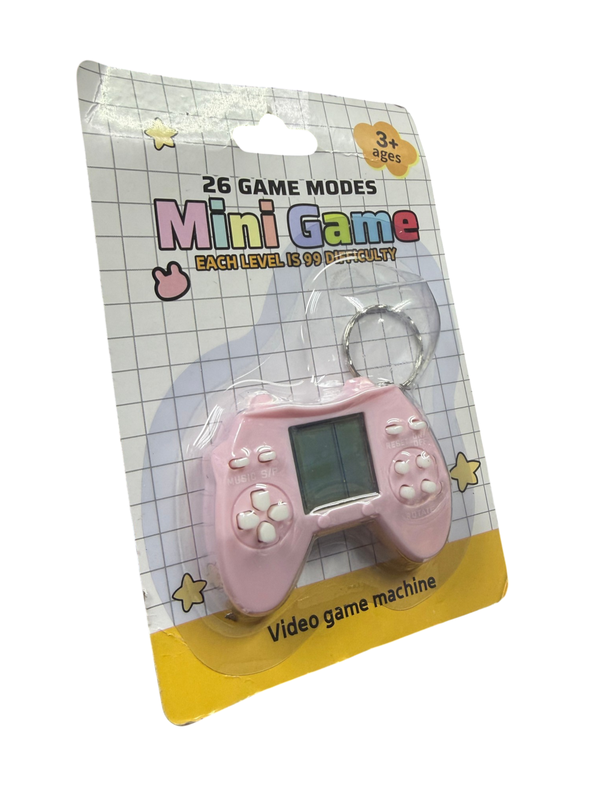 Llavero MiniGame 26 Juegos Retro Edicion Control Colores