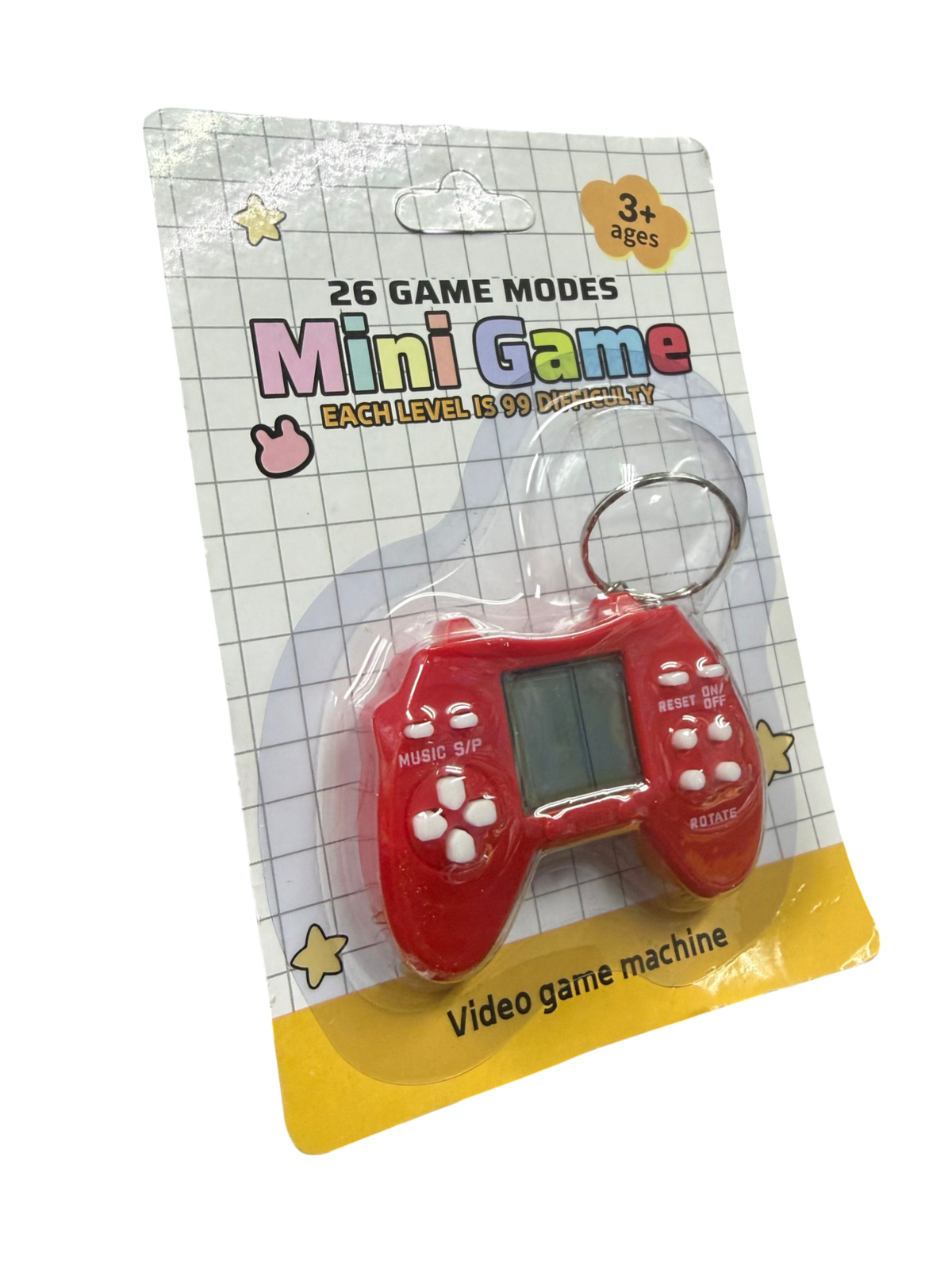 Llavero MiniGame 26 Juegos Retro Edicion Control Colores