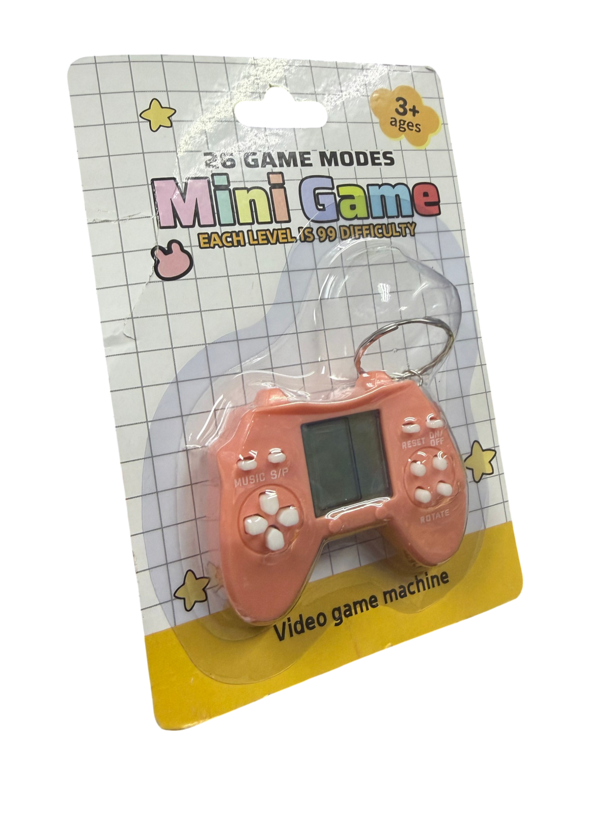 Llavero MiniGame 26 Juegos Retro Edicion Control Colores