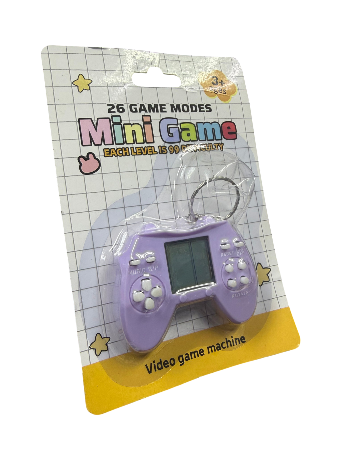 Llavero MiniGame 26 Juegos Retro Edicion Control Colores