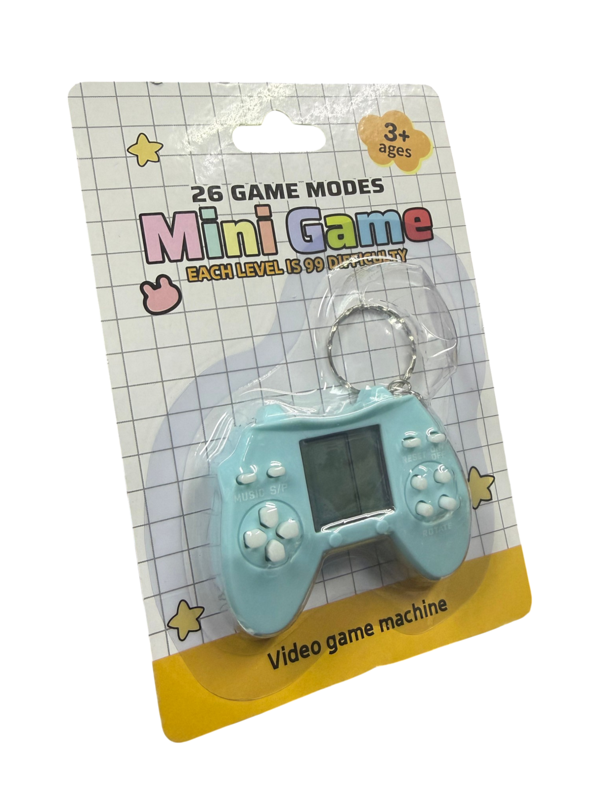 Llavero MiniGame 26 Juegos Retro Edicion Control Colores