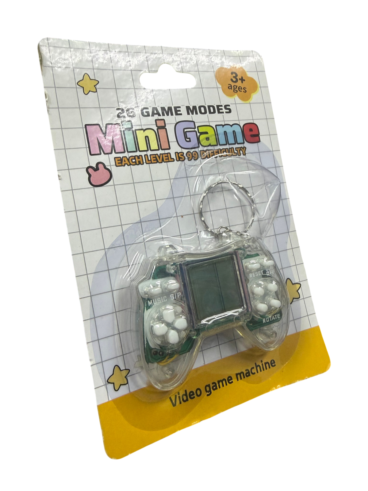 Llavero MiniGame 26 Juegos Retro Edicion Control Colores