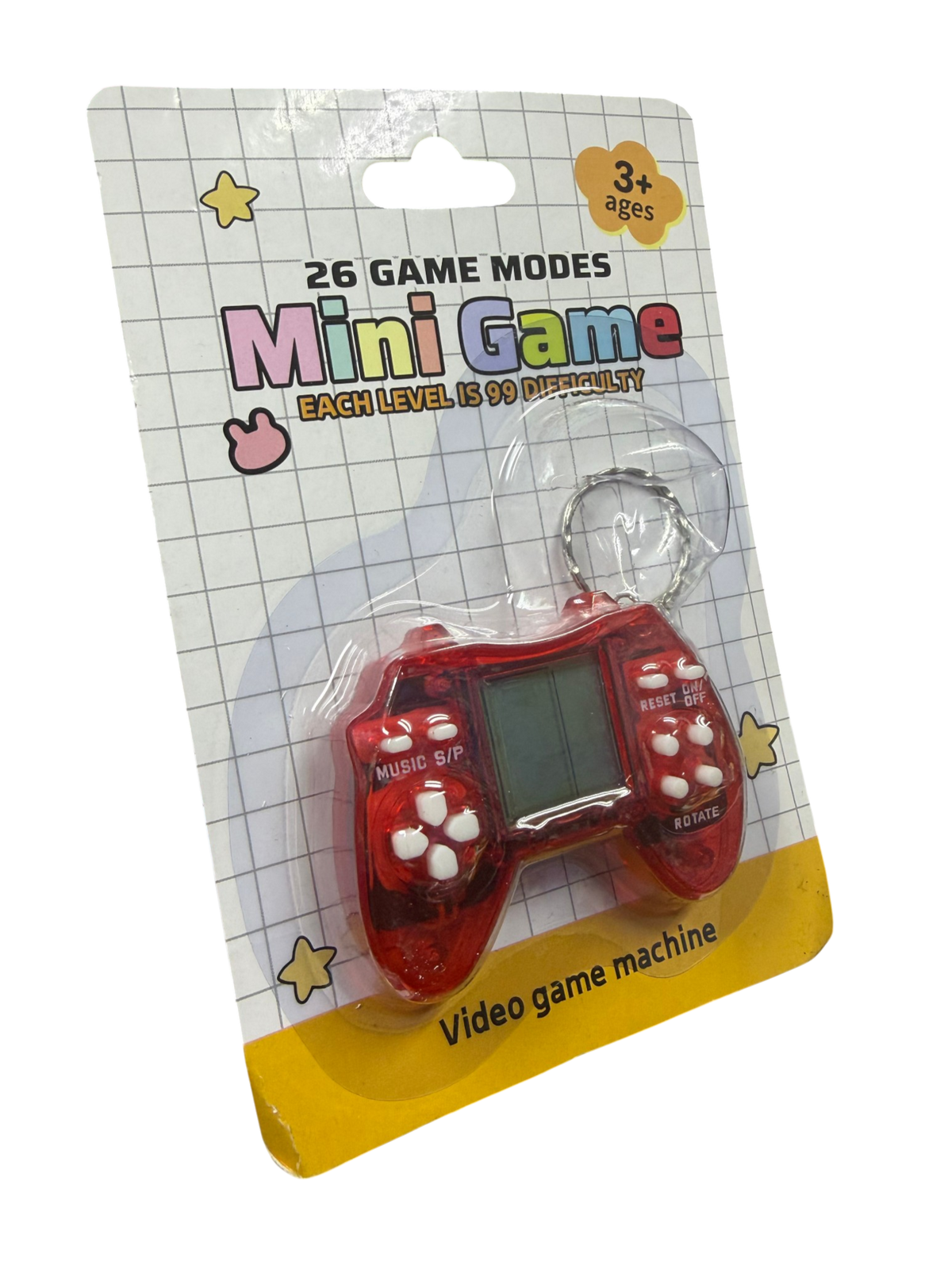 Llavero MiniGame 26 Juegos Retro Edicion Control Colores