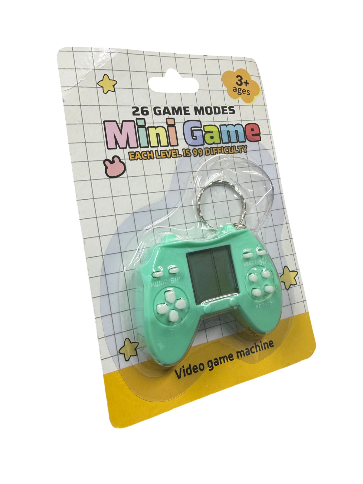 Llavero MiniGame 26 Juegos Retro Edicion Control Colores