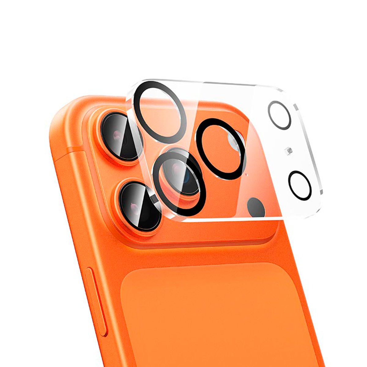 Protector De Camara Hoco 3D Completo Para Iphone 17 Pro Max