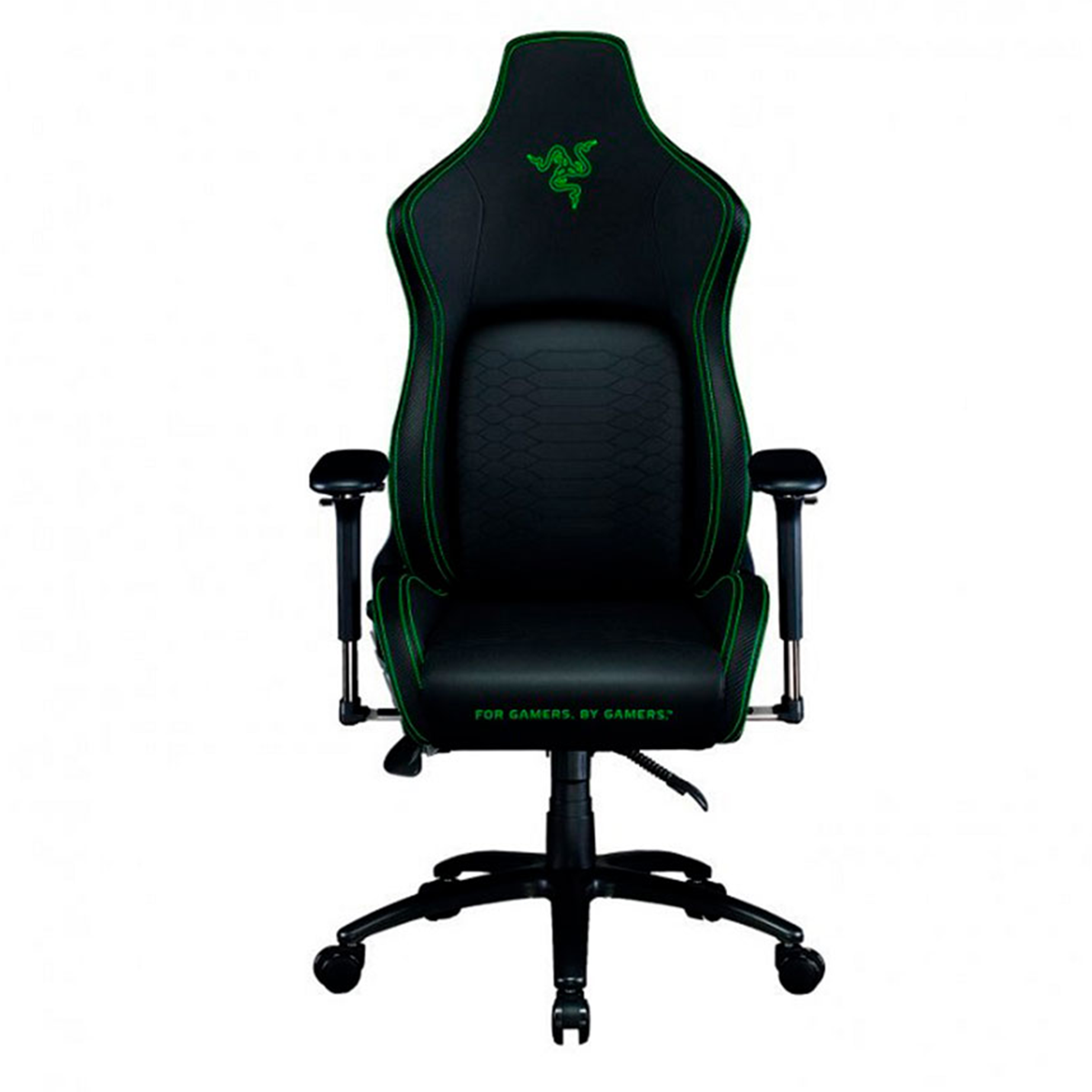 Silla Gamer Profesional Razer Iskur Negro Verde