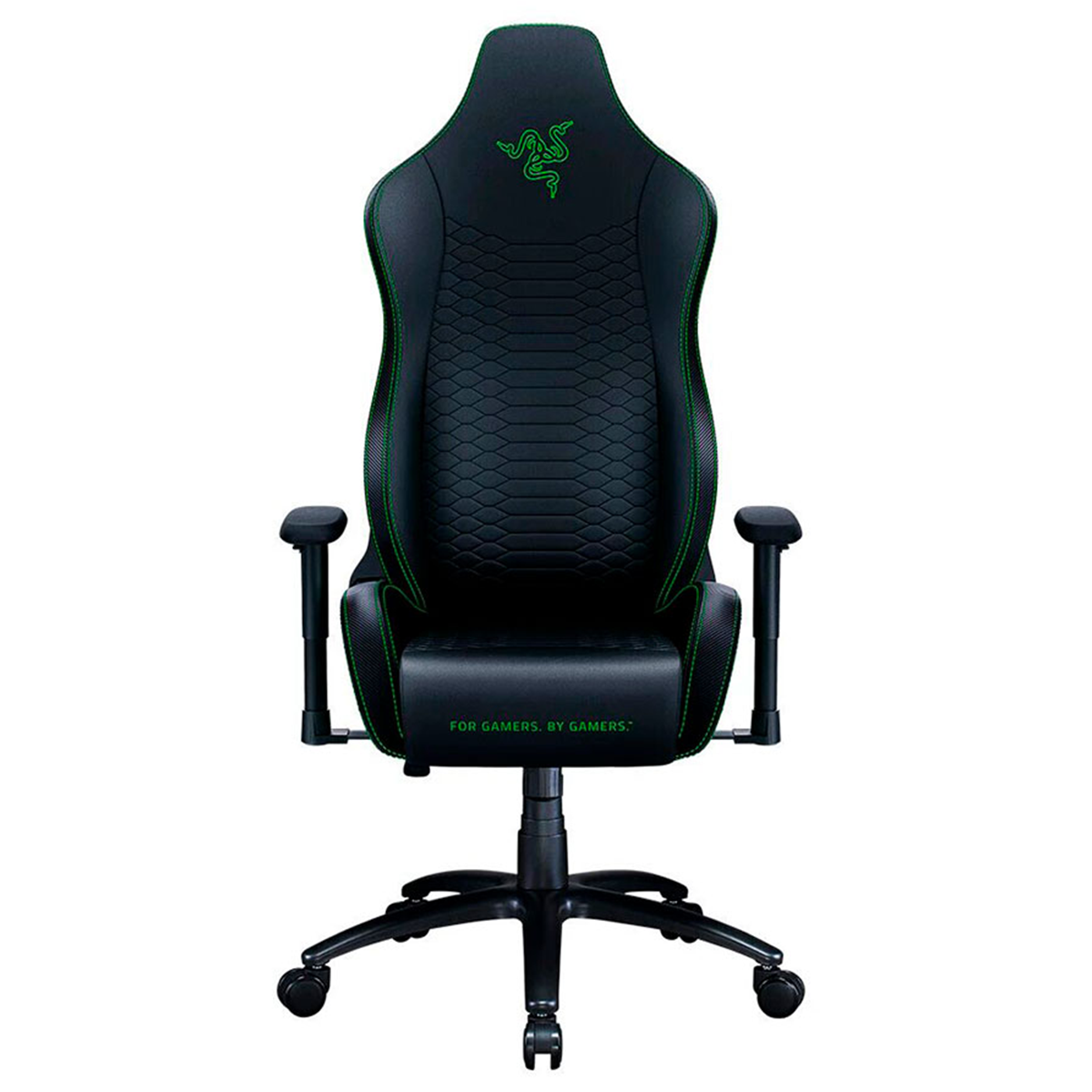 Silla Gamer Profesional Razer Iskur X Negro Verde