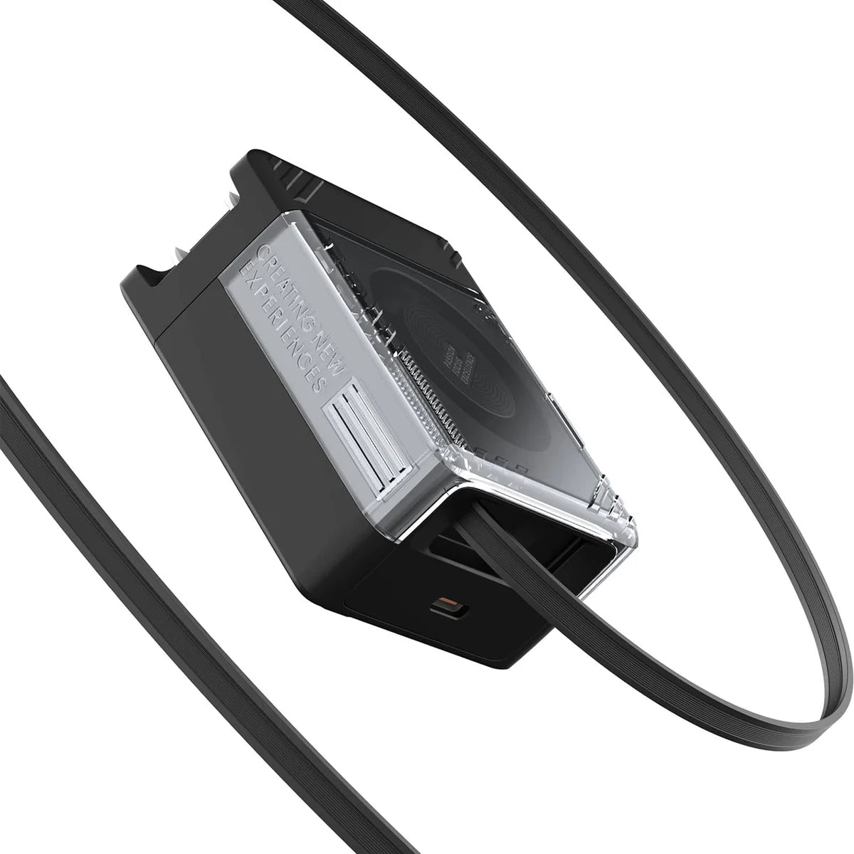 Cargador Nillkin IceCore 65W GaN con Cable USB-C Retráctil