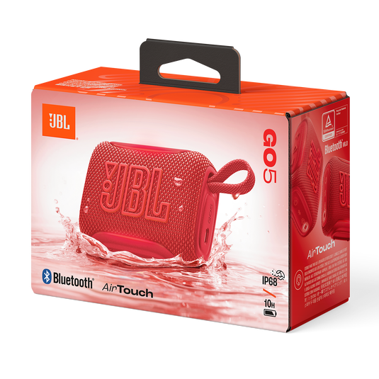Parlante Bluetooth JbL Go 5 Ip68 4.8w 10 Horas Rojo – imagen 3