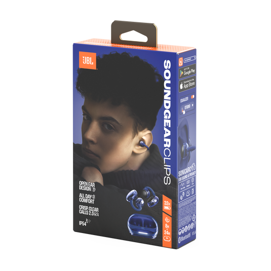 Audífonos Bluetooth Jbl Soundgear Clips Azul – imagen 3