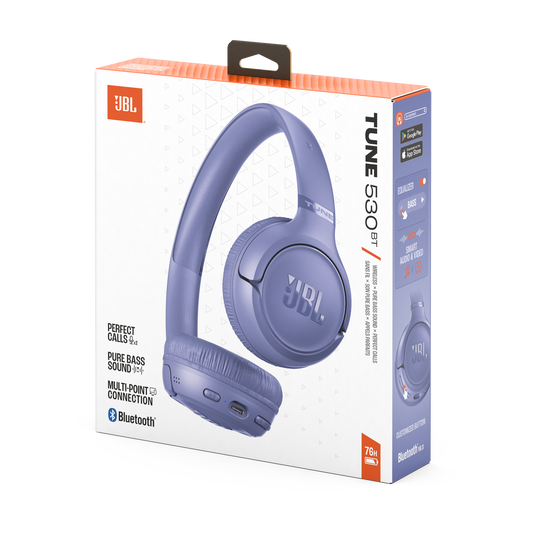 Audífonos Bluetooth Jbl Tune 530 Negro Violeta – imagen 2