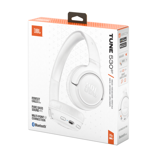 Audífonos Bluetooth Jbl Tune 530 Blanco – imagen 2