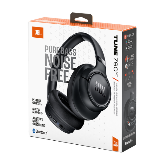 Audífonos Bluetooth Jbl Tune 780 Anc Pure Bass Negro – imagen 3
