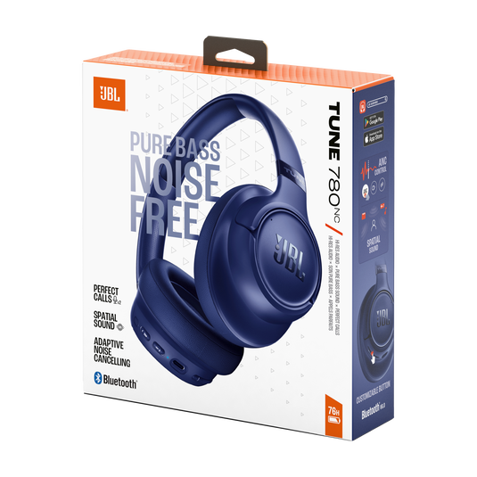 Audífonos Bluetooth Jbl Tune 780 Anc Pure Bass Azul – imagen 3