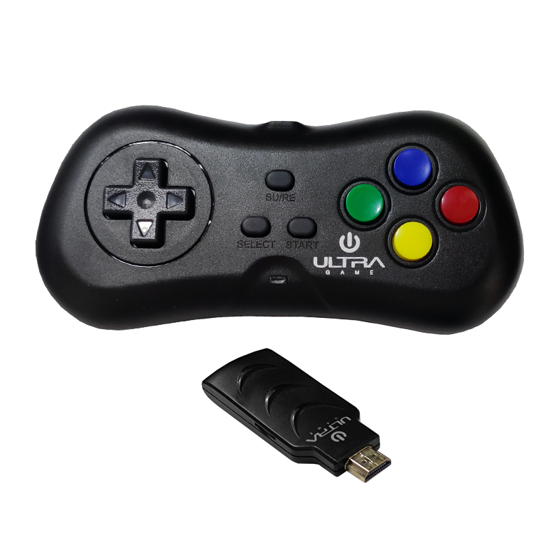 Consola Retro Stick Hdmi Inalámbrica 638 Juegos Negro