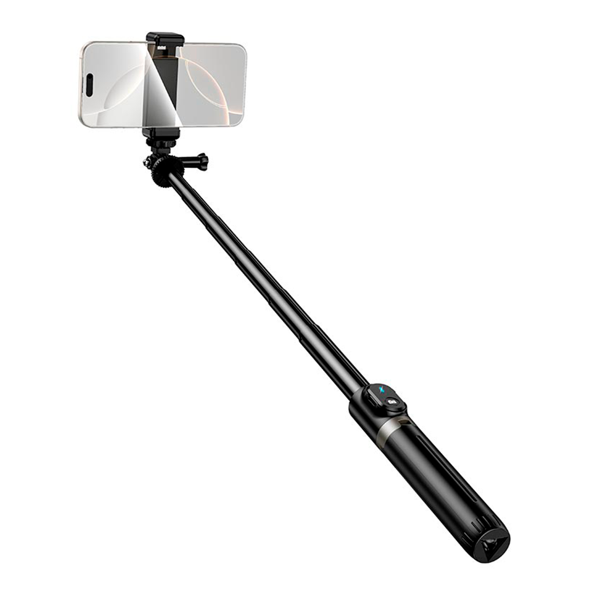 Baston Selfie Tripode 4 en 1 Hoco K101 Negro