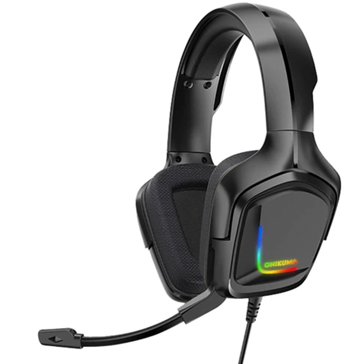 Audfonos Gamer Onikuma K20 Rgb Pc Ps4 Switch Xbox Negro