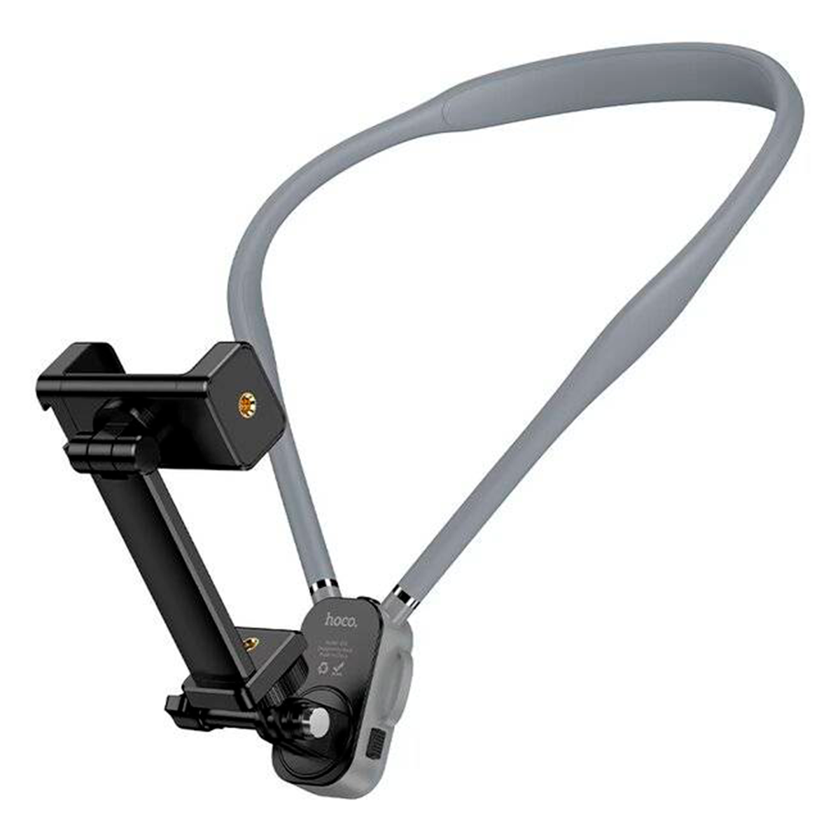 Soporte Para Cuello Hoco K30 Smartphones Camaras Ciclismo Streaming Negro