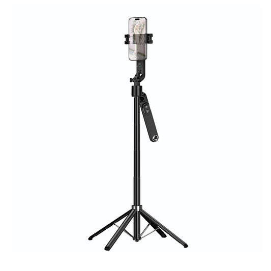 Baston Selfie Tripode Bluetooth Hoco K32 + Control Negro