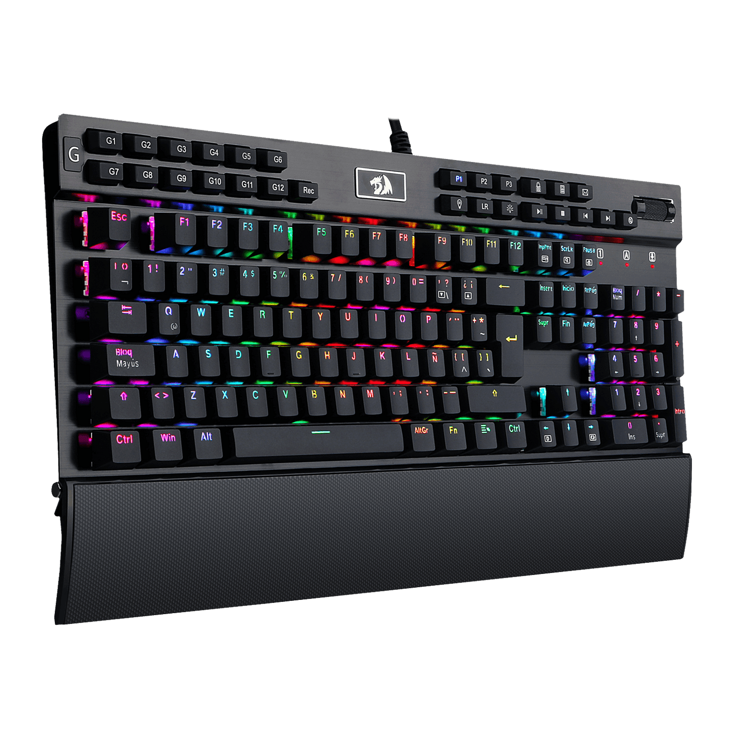 Teclado Gamer Mecanico Redragon Yama K550 Negro – imagen 3