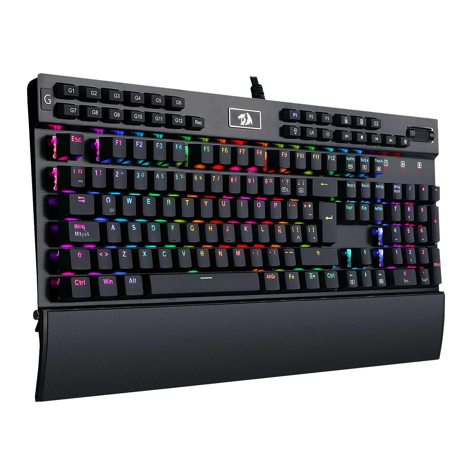Teclado Gamer Mecanico Redragon Yama K550 Negro – imagen 3