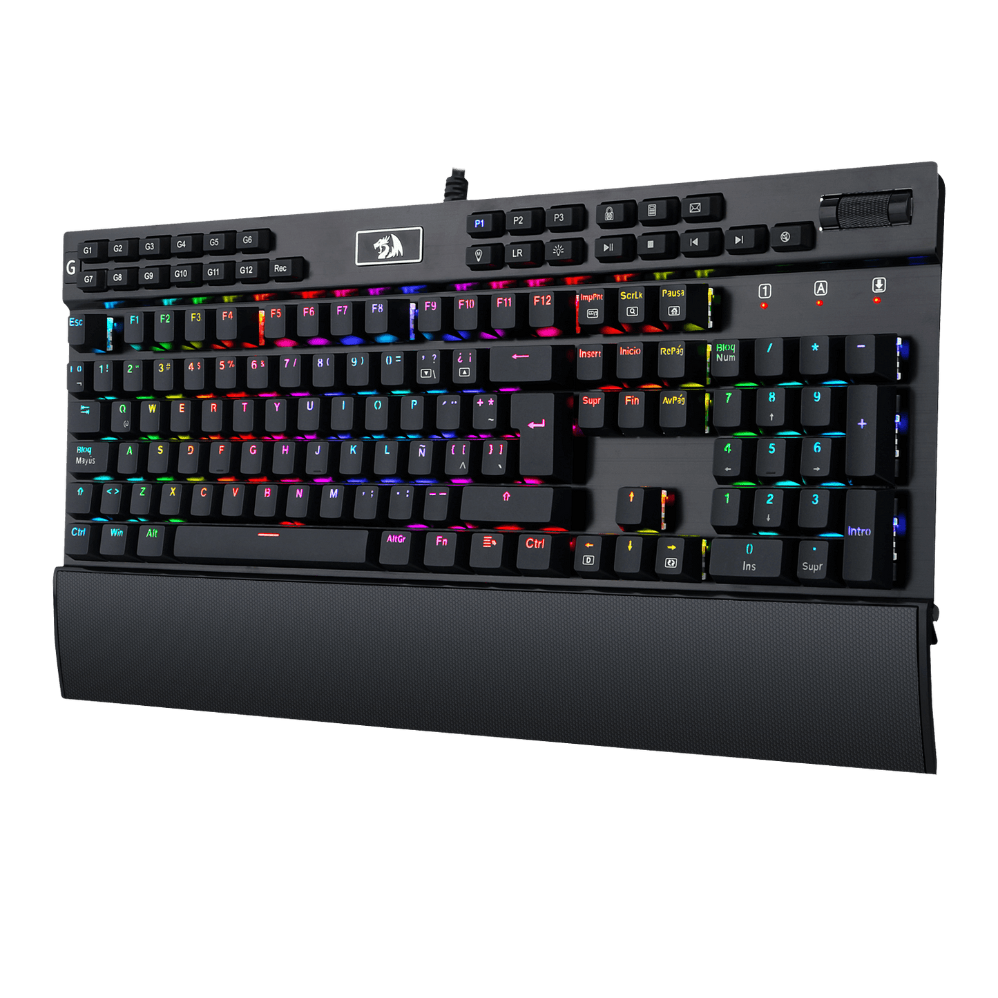 Teclado Gamer Mecanico Redragon Yama K550 Negro – imagen 4