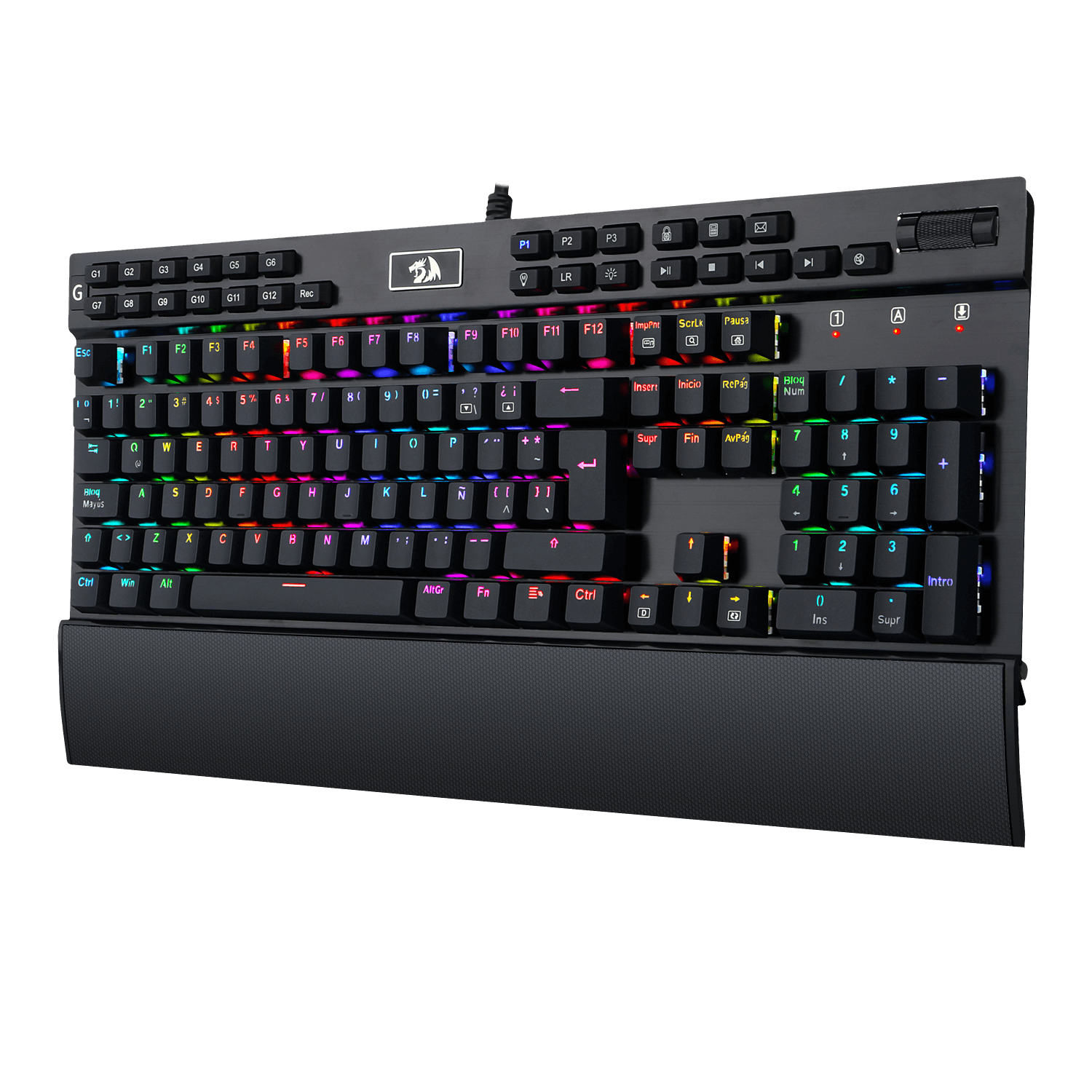 Teclado Gamer Mecanico Redragon Yama K550 Negro – imagen 4