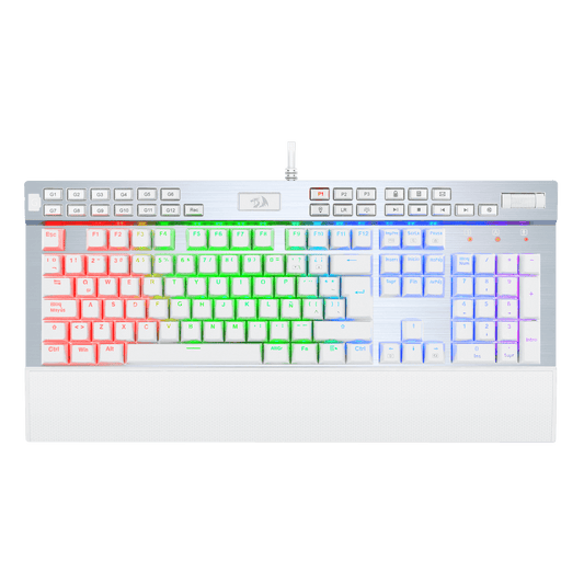 Teclado Gamer Mecanico Redragon Yama K550 Blanco