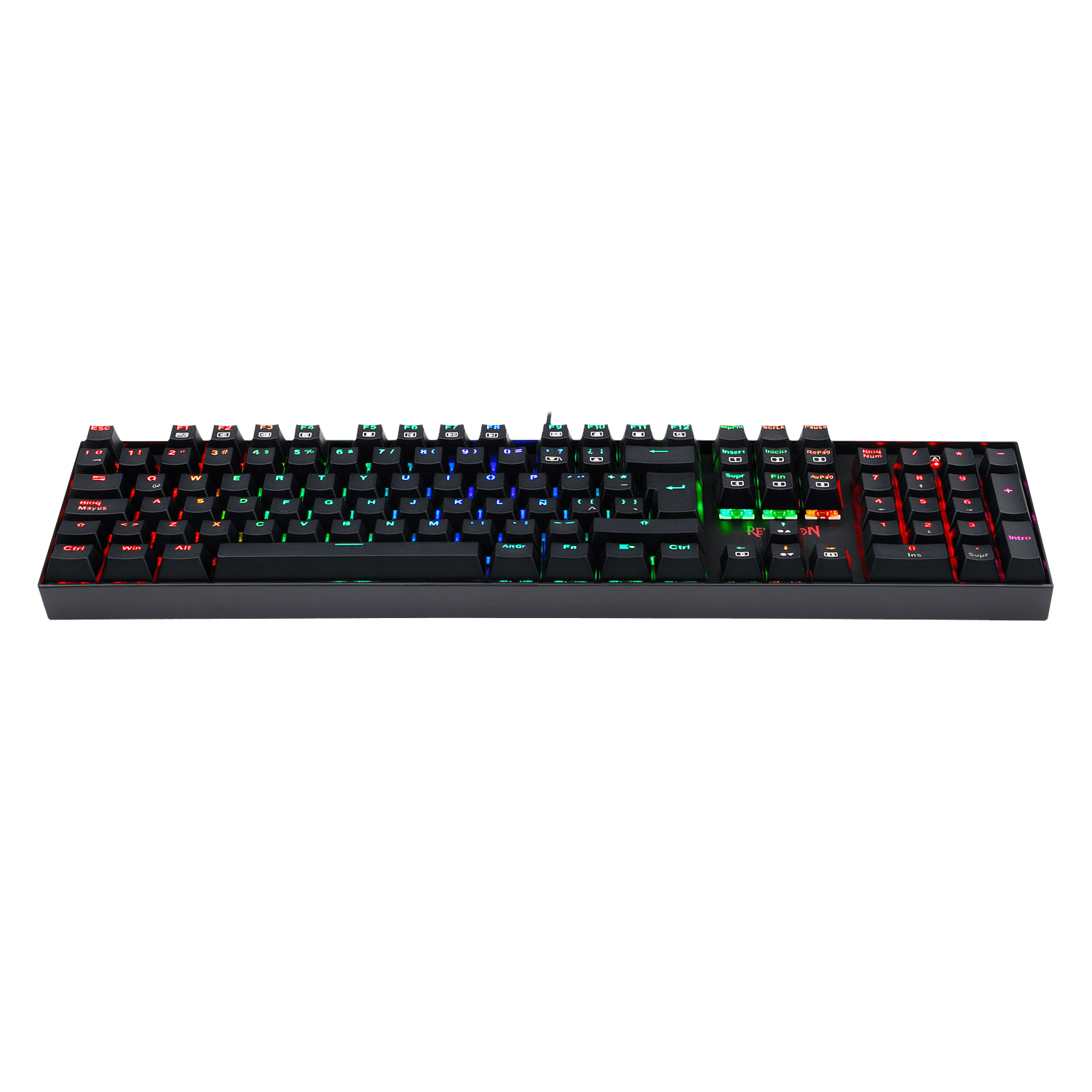 Teclado Gamer Mecanico Redragon Mitra K551 – imagen 2