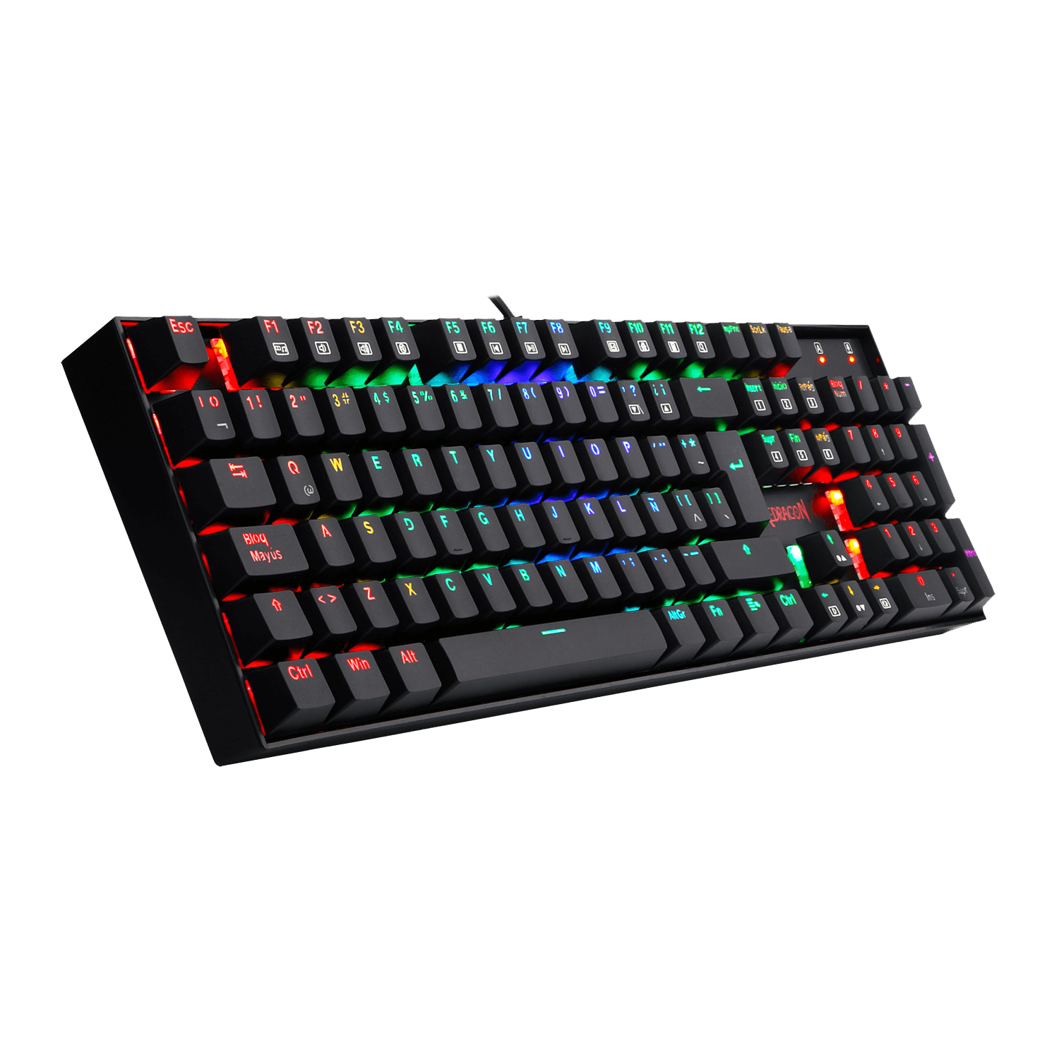 Teclado Gamer Mecanico Redragon Mitra K551 – imagen 4