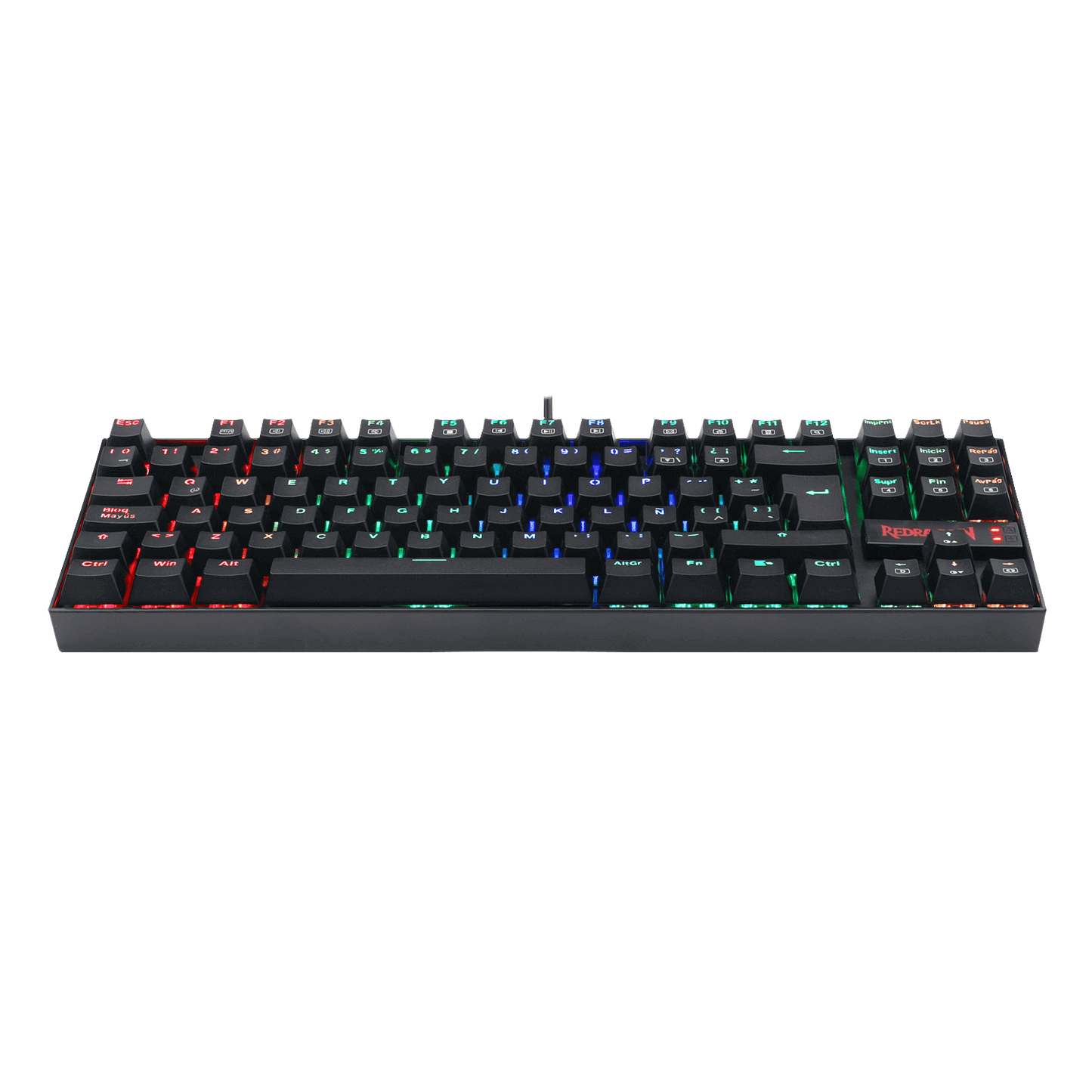 Teclado Gamer Mecanico Redragon Kumara K552 Rgb – imagen 4