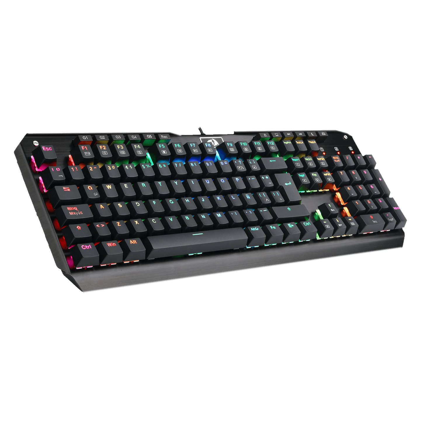 Teclado Gamer Mecanico Redragon Indrah K555 Negro – imagen 4