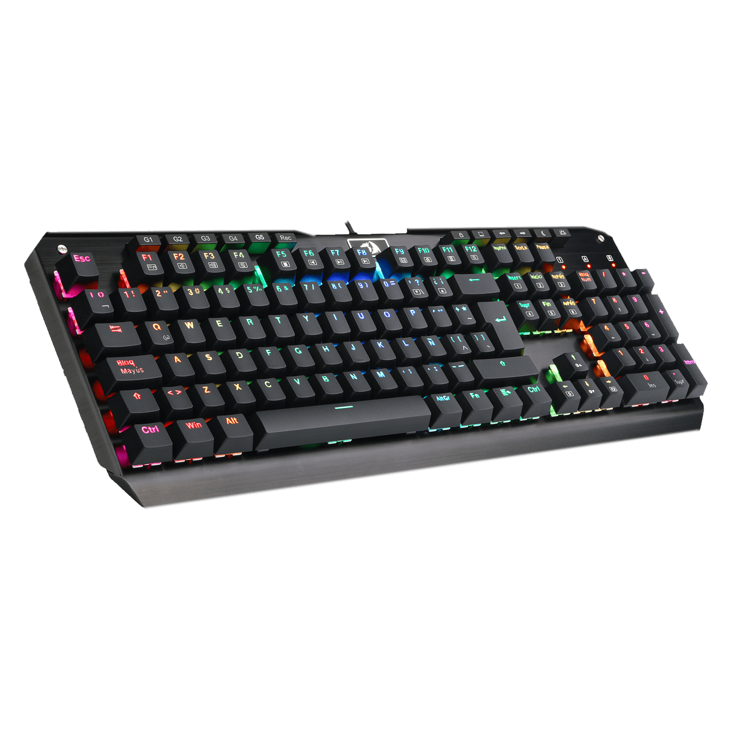 Teclado Gamer Mecanico Redragon Indrah K555 Negro – imagen 4