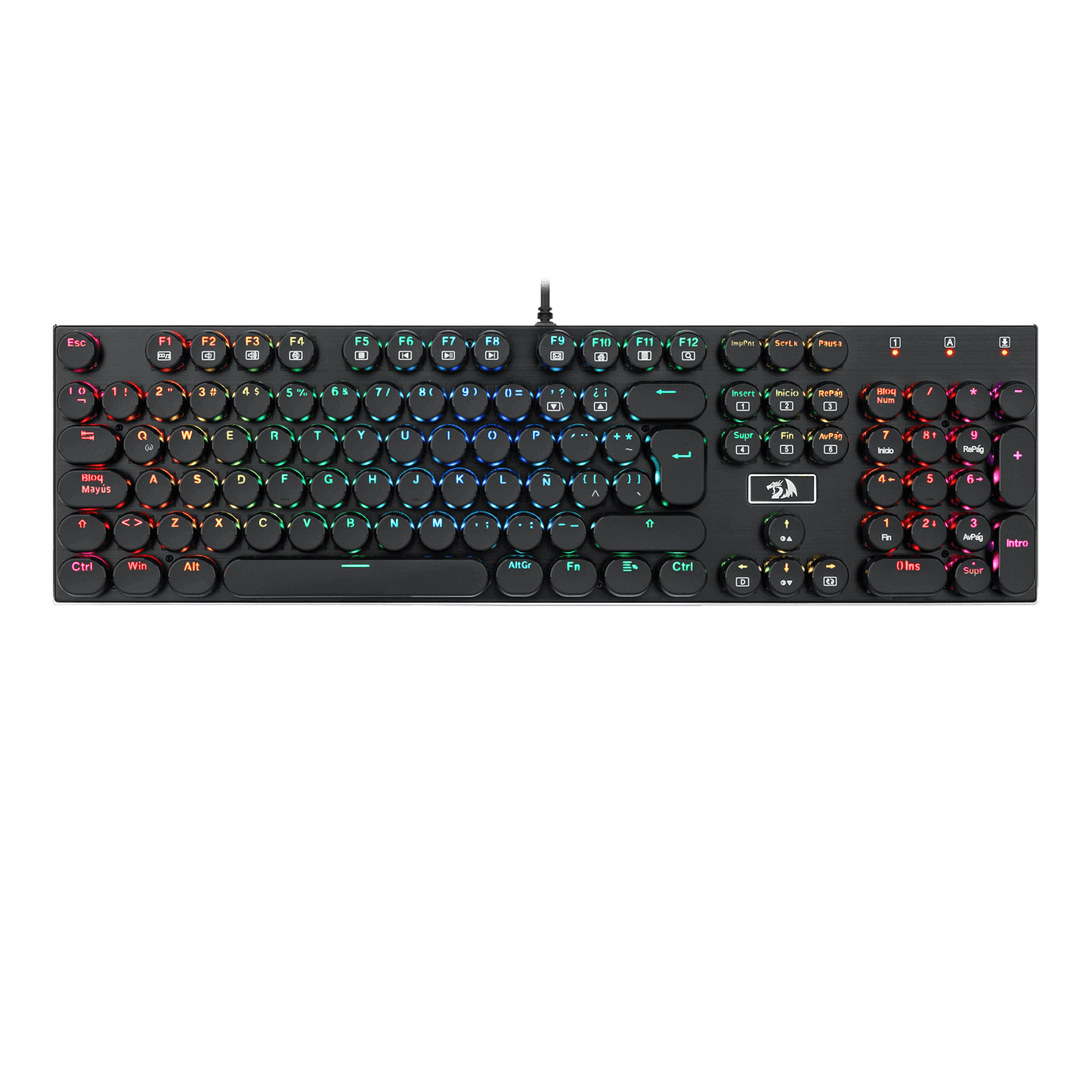Teclado Gamer Mecanico Redragon Devarajas K556 Rk