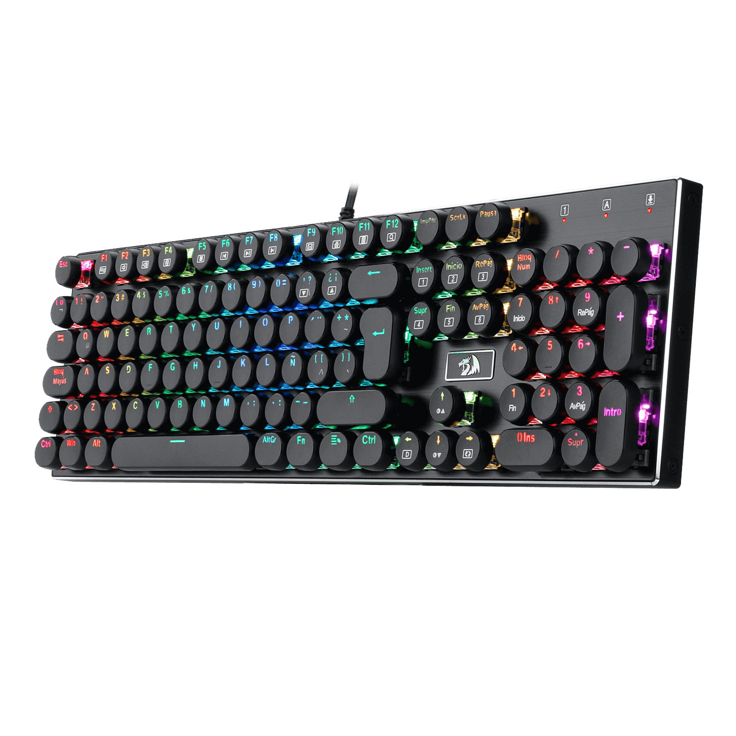 Teclado Gamer Mecanico Redragon Devarajas K556 Rk – imagen 2