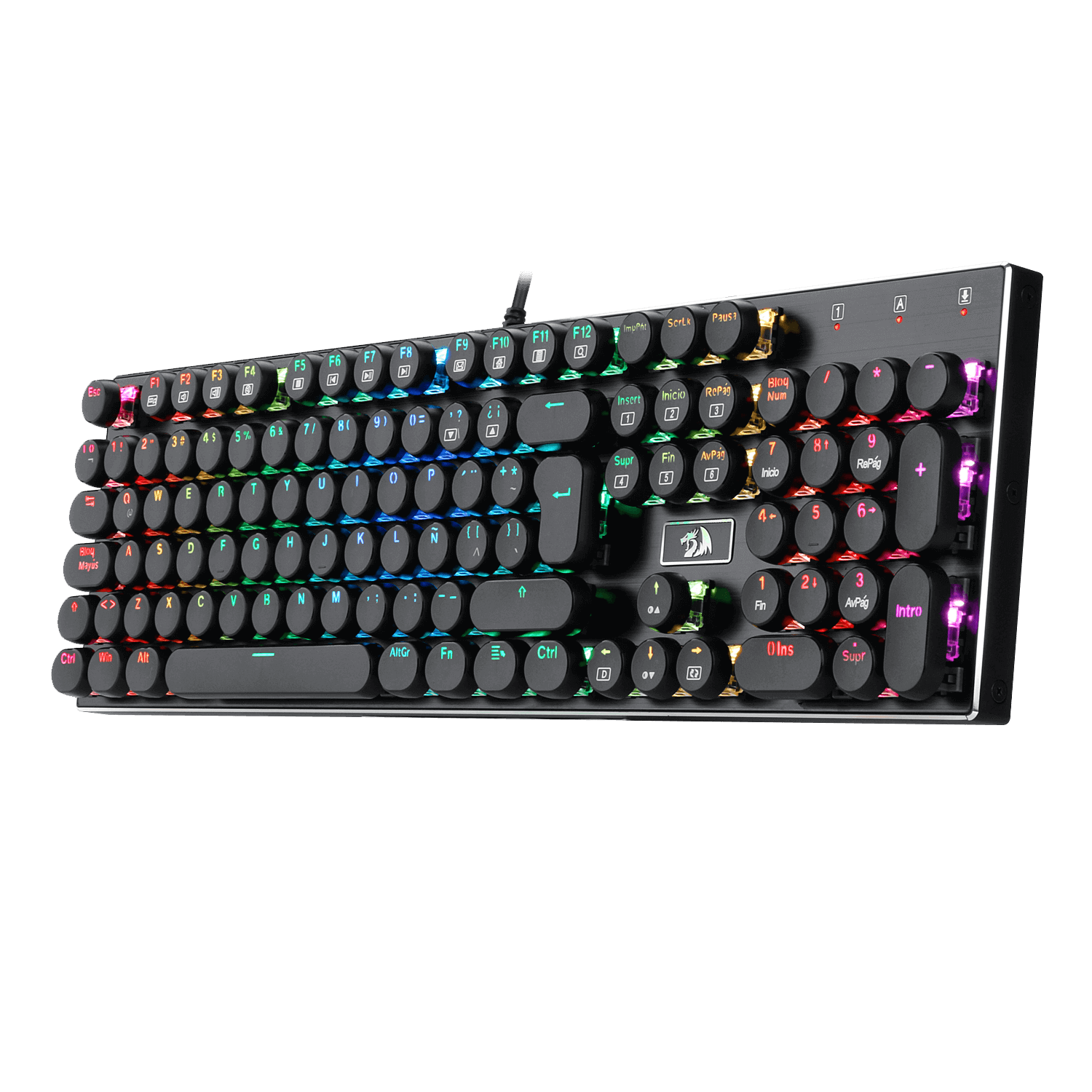 Teclado Gamer Mecanico Redragon Devarajas K556 Rk – imagen 2