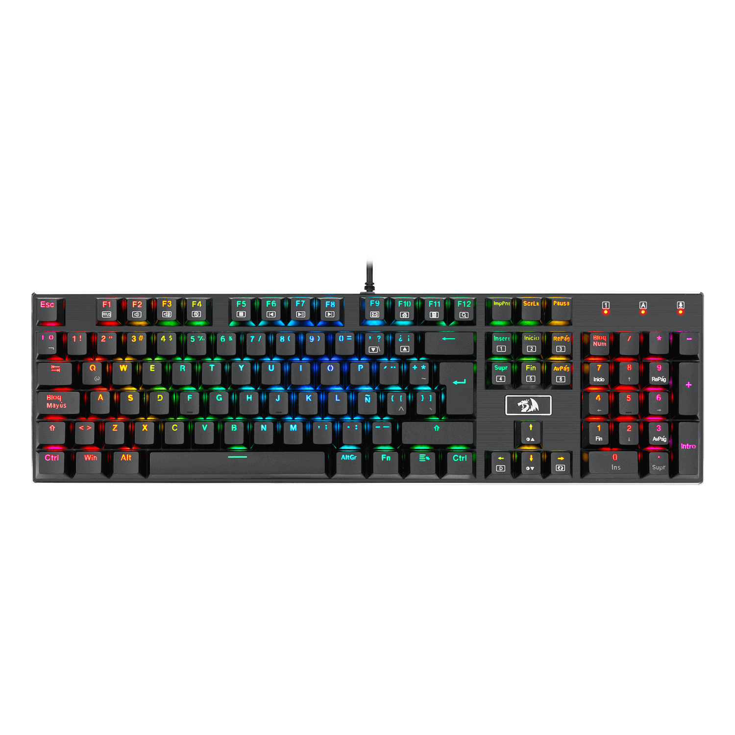 Teclado Gamer Mecanico Redragon Devarajas K556