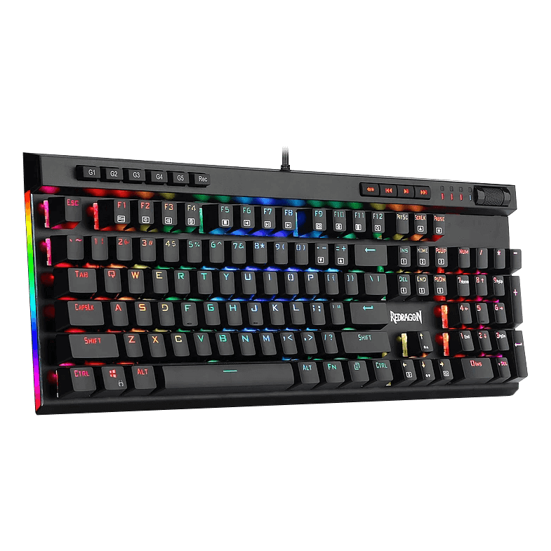 Teclado Gamer Mecanico Redragon Vata Pro Rgb K580 Negro – imagen 2
