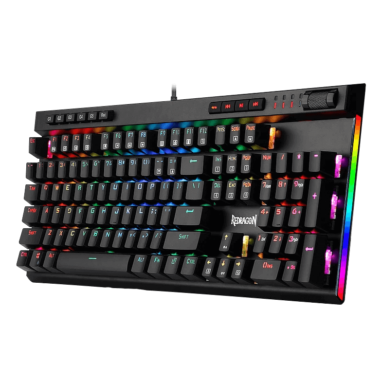 Teclado Gamer Mecanico Redragon Vata Pro Rgb K580 Negro – imagen 3
