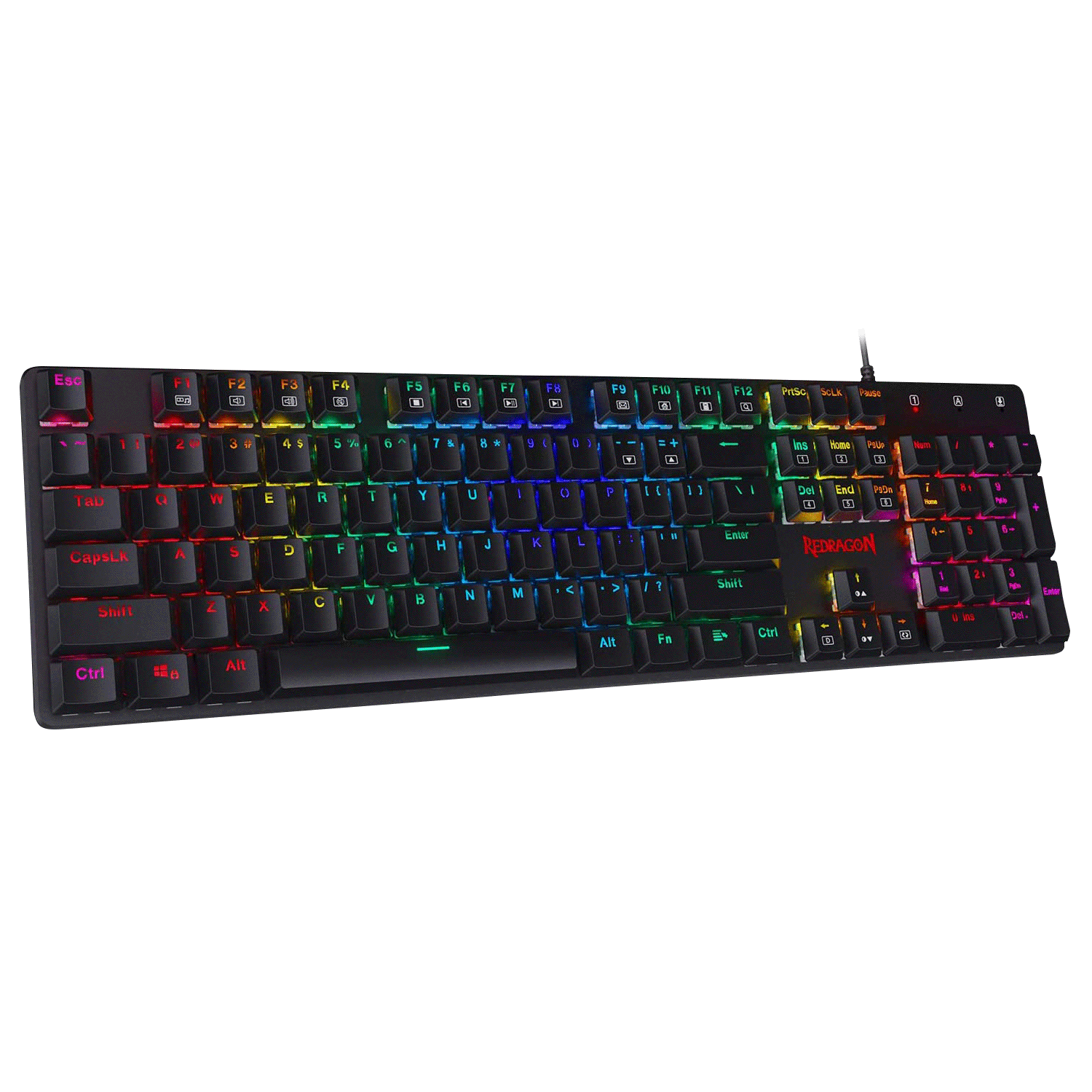 Teclado Gamer Mecánico Redragon Shrapnel K589 Rgb – imagen 3
