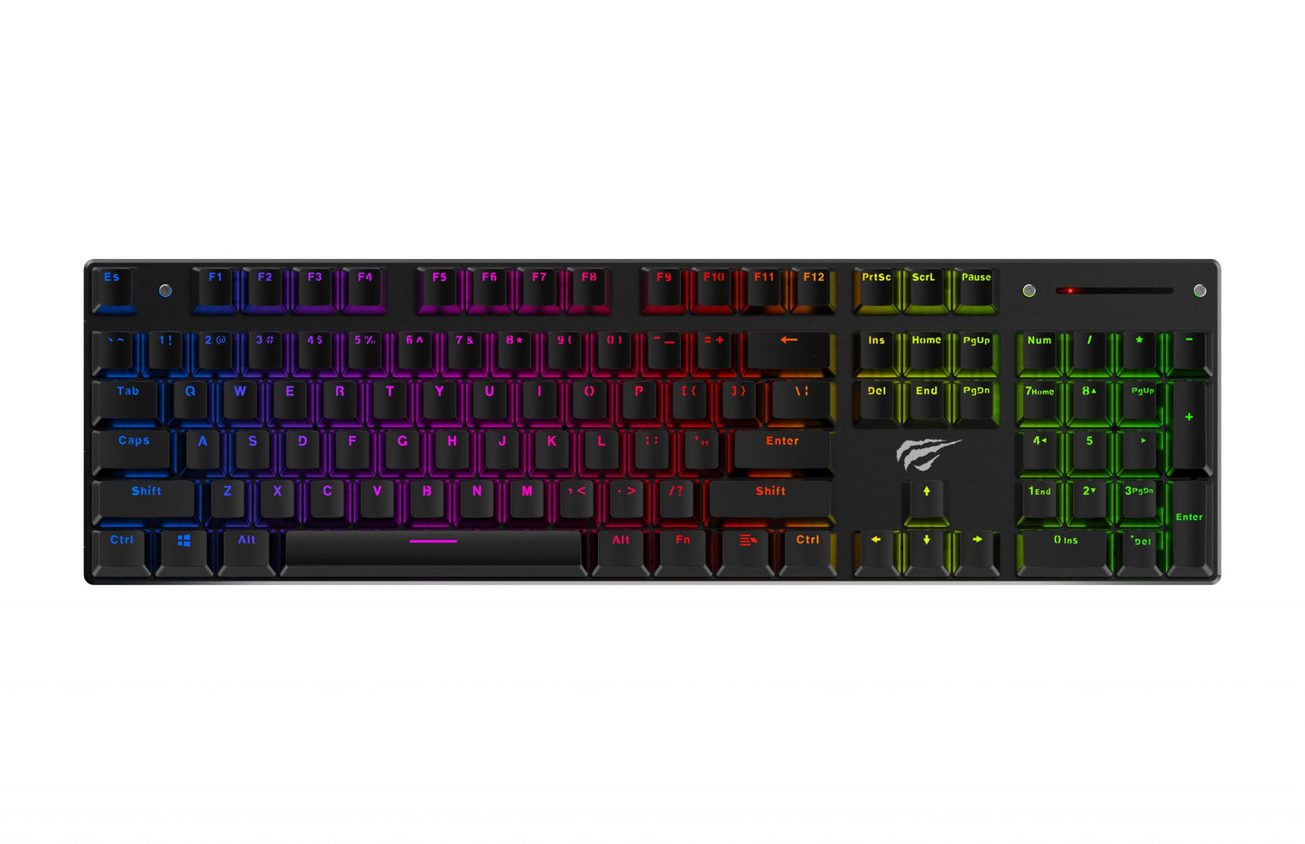 Teclado Gamer Mecanico Gamenote KB432L RGB Negro – imagen 3