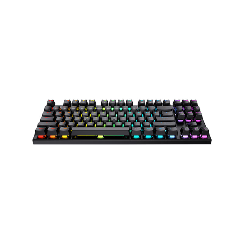 Teclado Gamer Mecanico Gamenote Rgb Kb857l Outemu Blue Negro – imagen 5