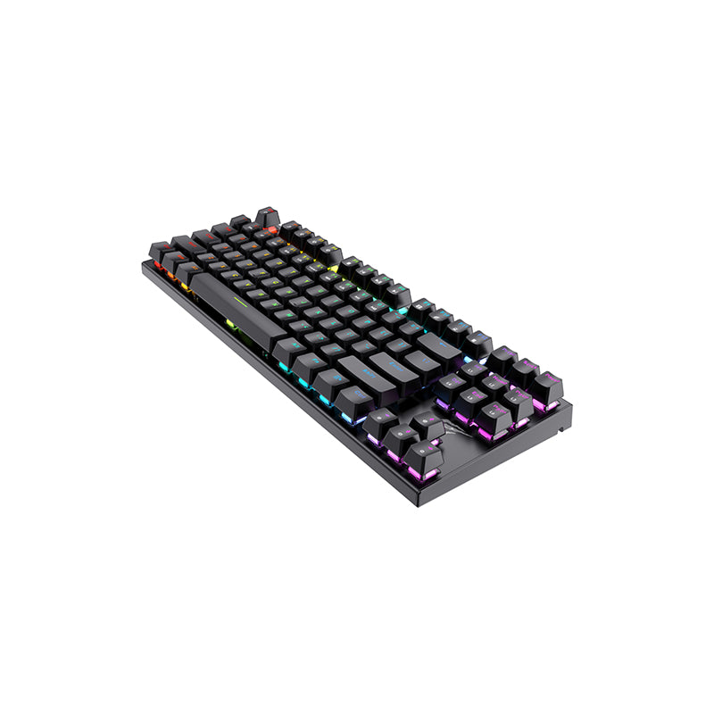 Teclado Gamer Mecanico Gamenote Rgb Kb857l Outemu Blue Negro – imagen 4