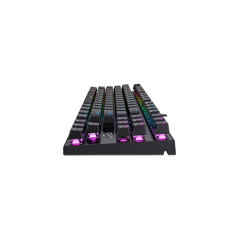 Teclado Gamer Mecanico Gamenote Rgb Kb857l Outemu Blue Negro – imagen 3