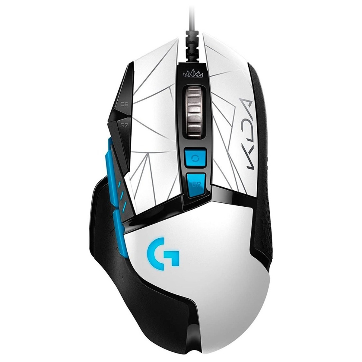 Mouse Gamer Logitech G502 Hero Kda Lol Blanco