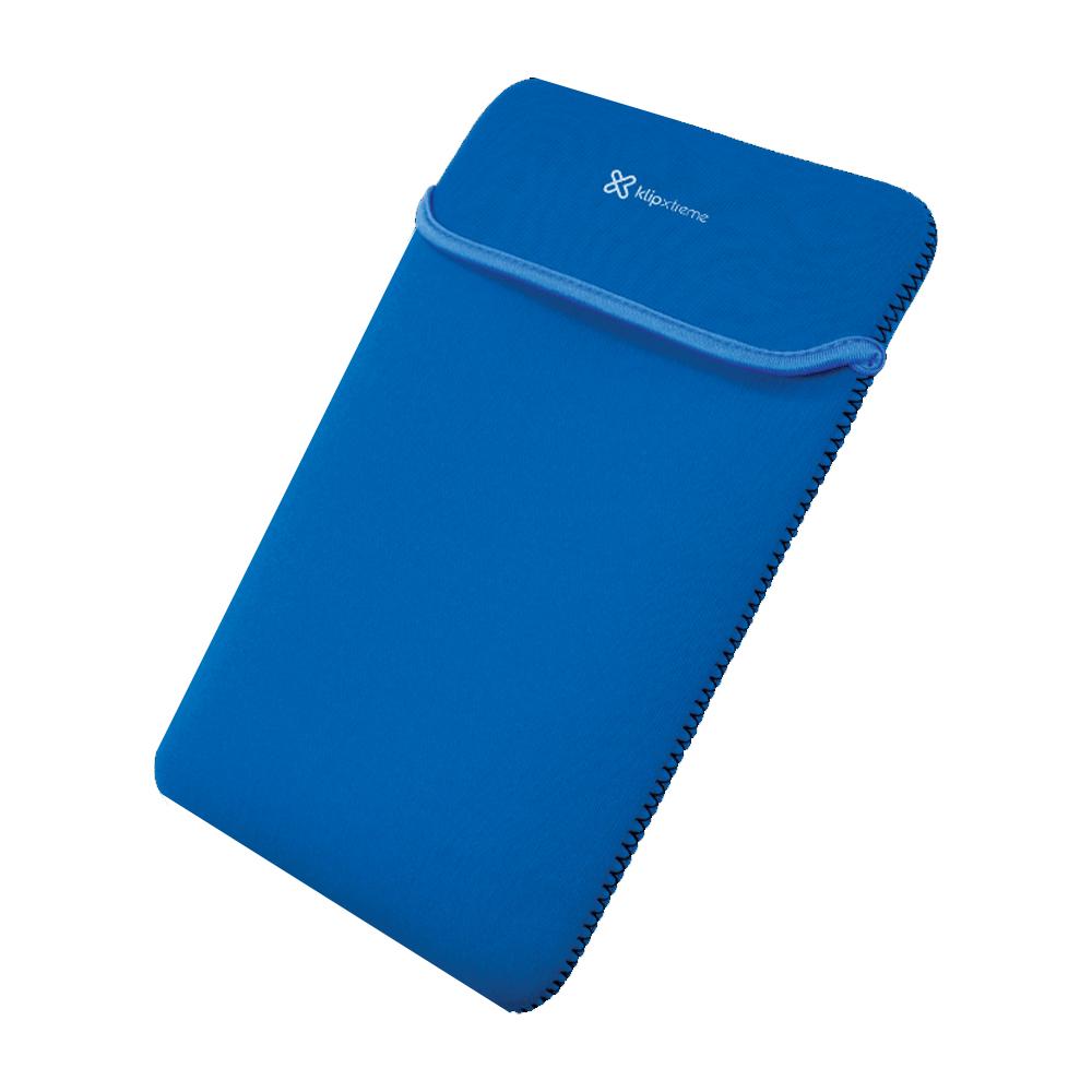 Funda Tablet Hasta 15,6″ Neopreno Klip Xtreme Reversible Negro Azul – imagen 2