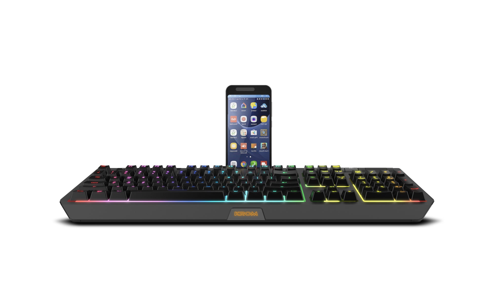 Teclado Gamer Krom Kuma Rgb Negro – imagen 4