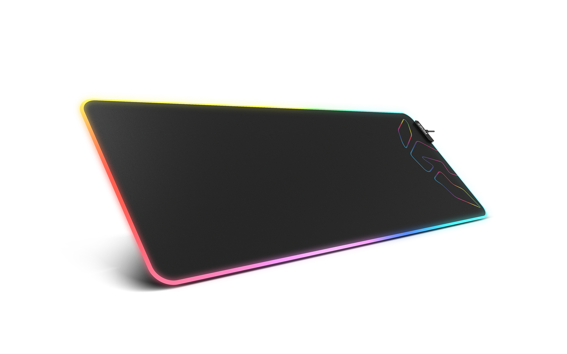 Mousepad Gamer Krom Knout XL Rgb 90x35 Cm Negro – imagen 3